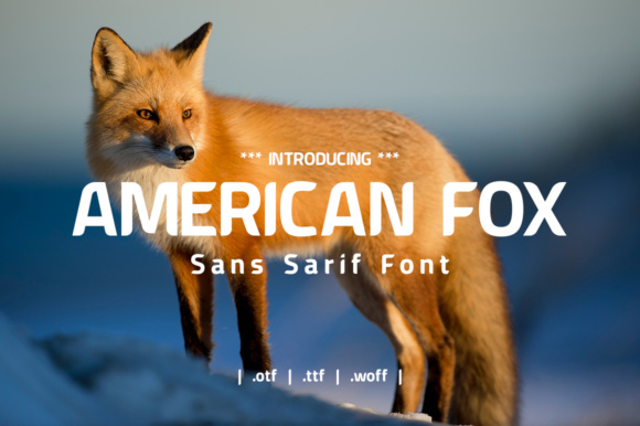 American Fox: A Versatile Sans Serif for Bold Branding