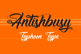 Antishbusy: A Script Handwritten Font That Makes Small Business Branding Memorable