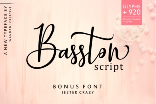 Basston Script: A Beautiful Script Font for Small Business Branding