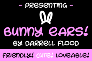 Bunny Ears: A Playful Script Handwritten Font for Spring & Beyond