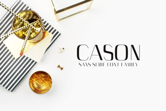 Cason Family: The Modern Sans Serif Font for Bold Branding and Digital Creativity