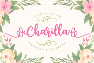 Charilla: A Script Handwritten Font for Dynamic Brand Campaigns