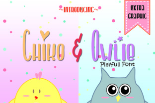 Chiko Owlie: A Playful Script Font for Editorial Design