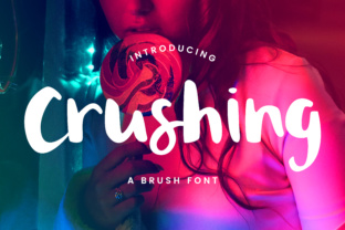Crushing: A Playful Sans Serif Font for Modern Web Design