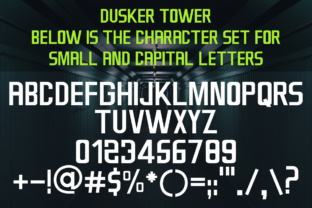 Dusker Tower: A Bold Sans Serif Font for Editorial Design
