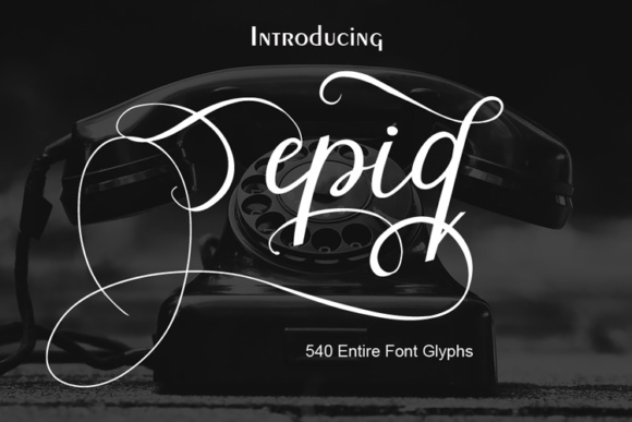 Epiq: A Modern Calligraphy Font for Clear, Confident Campaigns