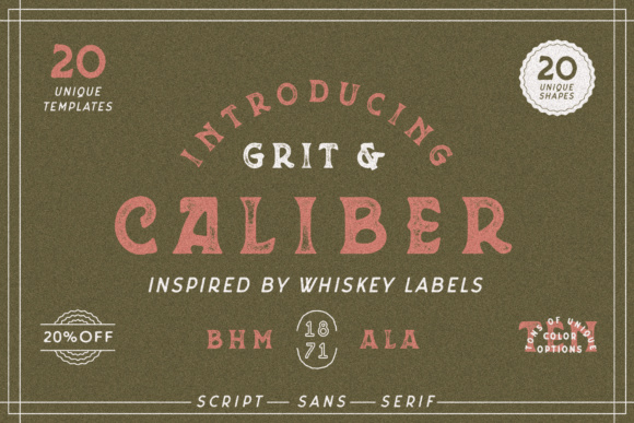 Grit Caliber: A Serif Font for Timeless Editorial Design