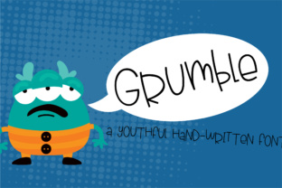 Grumble: A Script Handwritten Font That Breathes Life into Your Creative Projects
