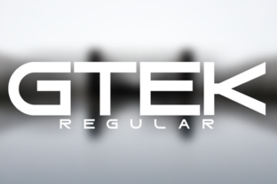 Gtek Serif Font for Standout Headlines and Logos