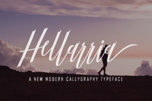 Hellarria Script: A Modern Handwritten Font for Makers