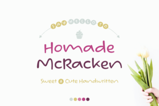 Homade McRacken: A Playful Script Handwritten Font for Editorial Charm