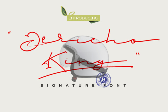 Jericho King: The Modern Handwritten Font for Powerful Digital Branding