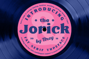 Jorick: A Serif Font That Bridges Retro and Modern Design
