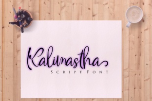 Kalimastha: A Playful Calligraphy Font for Campaign-Ready Design
