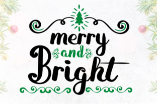 Merry and Bright Font for Christmas Campaigns