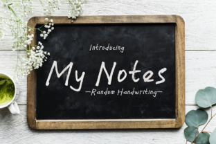 My Notes: A Warm, Authentic Handwritten Font for Campaigns