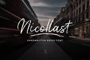Nicollast: A Script Font for Editorial Elegance