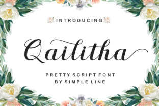 Qailitha Script: A Dynamic Brush Font for Authentic Brand Visuals