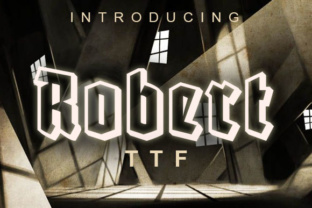 Robert: A Gothic Font That Elevates Branding for Small Businesses