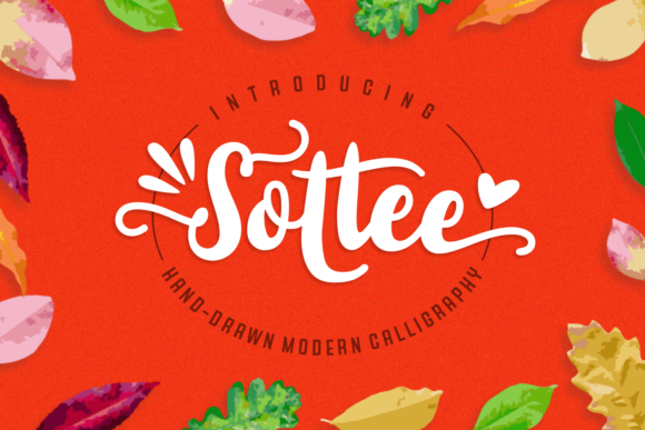 Sottee: A Script Handwritten Font for Modern Web Design