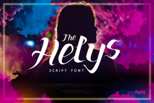 The Helys: A Casual Script Font for Urban-Forward Branding