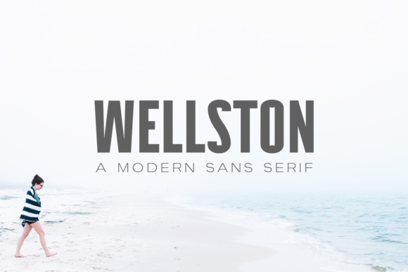 Wellston: A Modern Sans Serif Font for Polished Digital Branding