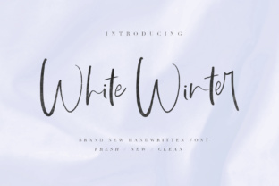 White WInter: A Script Font That Elevates Branding with Elegance