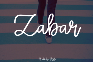 Zabar: A Script Handwritten Font for Scroll-Stopping Brand Content